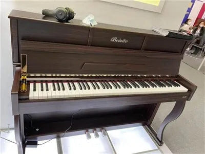 Beisite izlaže instrumente na izložbi instrumenata u Alaheimu u Los Anđelesu,...